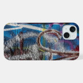 Achtergrond Graffiti Grunge iPhone Hoesje (Achterkant horizontaal)