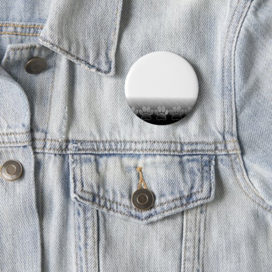 Achtergrond grijs en wit snijpad ronde button 5,7 cm (In situ)