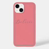 Achtergrond grijs script Case-Mate iPhone case (Achterkant)