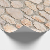 Achtergrond grijze steenwand. steen, textuur, wand cadeaupapier (Hoek)