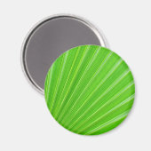 Achtergrond groen palmblad magneet (Voorkant / Achterkant)