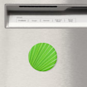 Achtergrond groen palmblad magneet (Insitu (Vaatwasser))