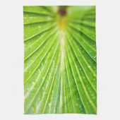 Achtergrond groene bladeren theedoek (Verticaal)