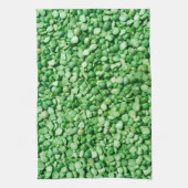 Achtergrond groene dop theedoek (Verticaal)