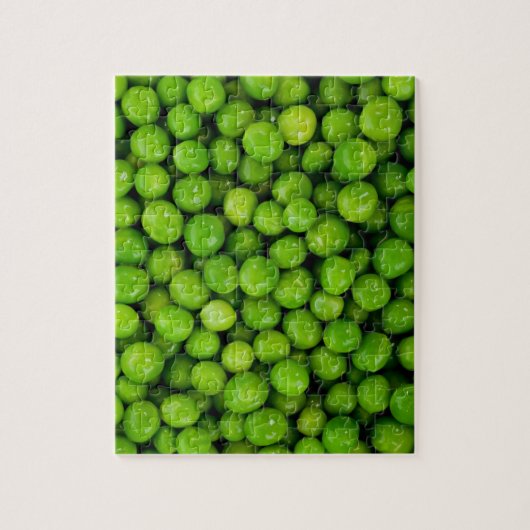 Achtergrond groene erwten legpuzzel (Verticaal)
