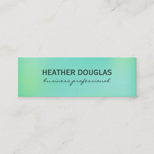 Achtergrond groene verloop mini visitekaartje