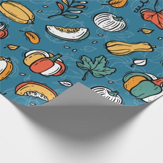  achtergrond groenten. Verschillende rassen Cadeaupapier (Hoek)