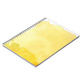 achtergrond grote waterverf - waterverf verven 2 notitieboek (Linkerzijde)