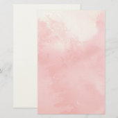 achtergrond grote waterverf - waterverf verven 3 briefpapier (Voorkant / Achterkant)