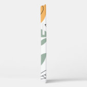 Achtergrond handgetekende Lemons. Naadloos patroon Case-Mate iPhone Case (Achterkant / Rechts)