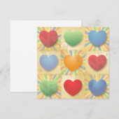 Achtergrond hart (Voorkant / Achterkant)