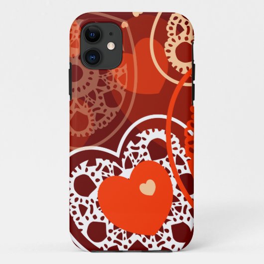 Achtergrond hart Case-Mate iPhone case (Achterkant)