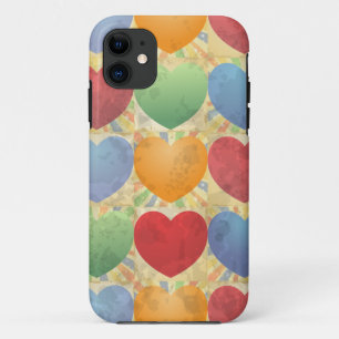 Achtergrond hart, iPhone-case iPhone 11 Hoesje