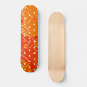 Achtergrond hart, schaats skateboard (Voorkant)
