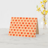 Achtergrond hart, wenskaart kaart (Gele Bloem)