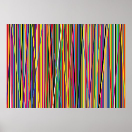 achtergrond helder en kleurrijk van stripescol poster (Voorkant)