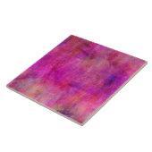 Achtergrond Hot-roze rode Waterverf Tegeltje (Zijkant)