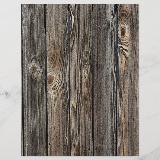 Achtergrond hout flyer (Voorkant)