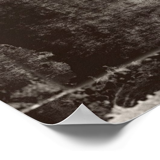 Achtergrond  hout poster (Hoek)