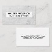 Achtergrond hout visitekaartje (Voorkant / Achterkant)