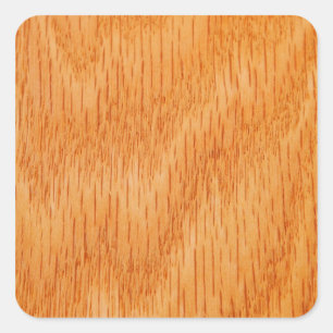Achtergrond hout - Vloeiende bamboegranen Geperson Vierkante Sticker