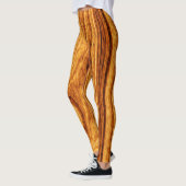 Achtergrond houten graan leggings (Links)