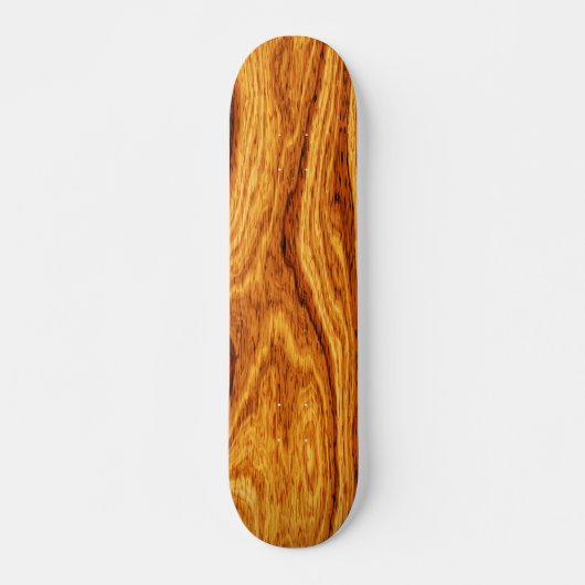 Achtergrond houten graan persoonlijk skateboard (Voorkant)