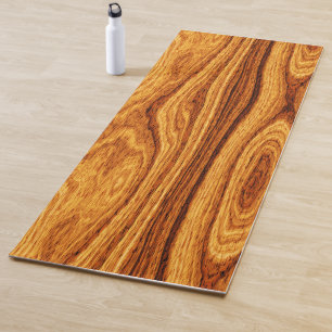 Achtergrond houten graan yogamat