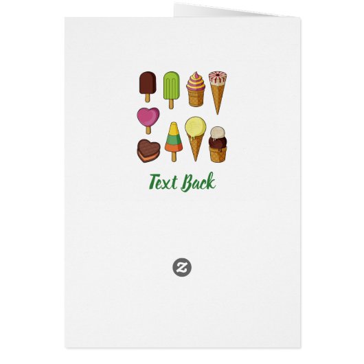 Achtergrond Ice Cream (Achterkant)