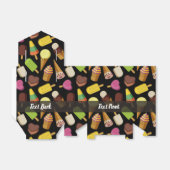 Achtergrond Ice Cream Bedankdoosjes (Uitgevouwen)