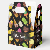 Achtergrond Ice Cream Bedankdoosjes (Geopend)