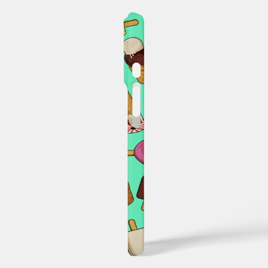 Achtergrond Ice Cream Case-Mate iPhone Case (Achterkant / Links)