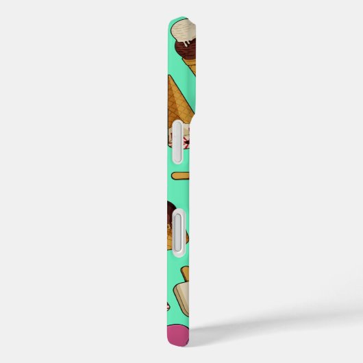 Achtergrond Ice Cream Case-Mate iPhone Case (Achterkant / Rechts)