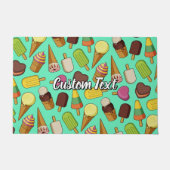 Achtergrond Ice Cream Deurmat (Voorkant)