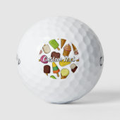 Achtergrond Ice Cream Golfballen (Voorkant)