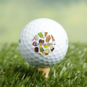 Achtergrond Ice Cream Golfballen (Insitu Shirt)