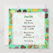 Achtergrond Ice Cream Kaart (Achterkant)