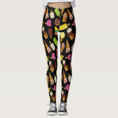 Achtergrond Ice Cream Leggings (Voorkant)