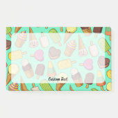 Achtergrond Ice Cream Post-it® Notes (Voorkant)
