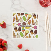 Achtergrond Ice Cream Servet (Insitu)