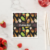 Achtergrond Ice Cream Servet (Insitu)