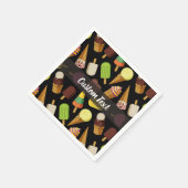 Achtergrond Ice Cream Servet (Hoek)
