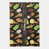 Achtergrond Ice Cream Theedoek (Verticaal)