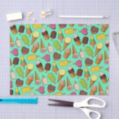 Achtergrond Ice Cream Tissuepapier (Craft)