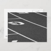 Achtergrond in een hoek briefkaart (Voorkant / Achterkant)