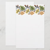 Achtergrond in het najaar briefpapier (Voorkant / Achterkant)