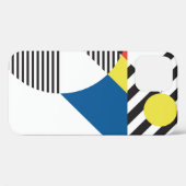 Achtergrond in retro moderne stijl Case-Mate iPhone case (Achterkant (horizontaal))