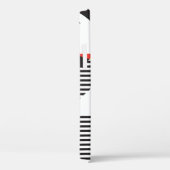 Achtergrond in retro moderne stijl Case-Mate iPhone case (Achterkant / Rechts)