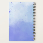 Achtergrond in waterverf planner (Achterkant)