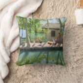 Achtergrond India Kussen (Deken)